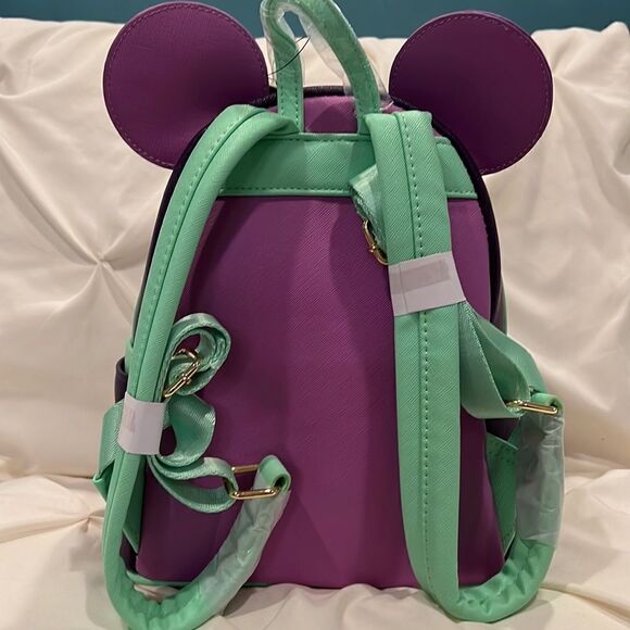 Loungefly X Disney Parks Mickey Main Attraction Mad Hatter Alice in Wonderland - Picture 8 of 10